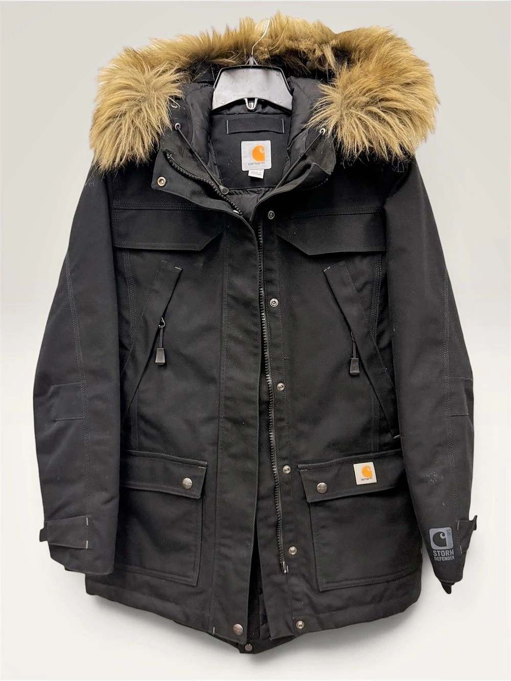 Carhartt Women's Storm Defender Heavyweight Jacket / Parka Black XS